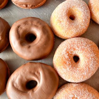 Donas Chocolate, Vainilla y Azúcar